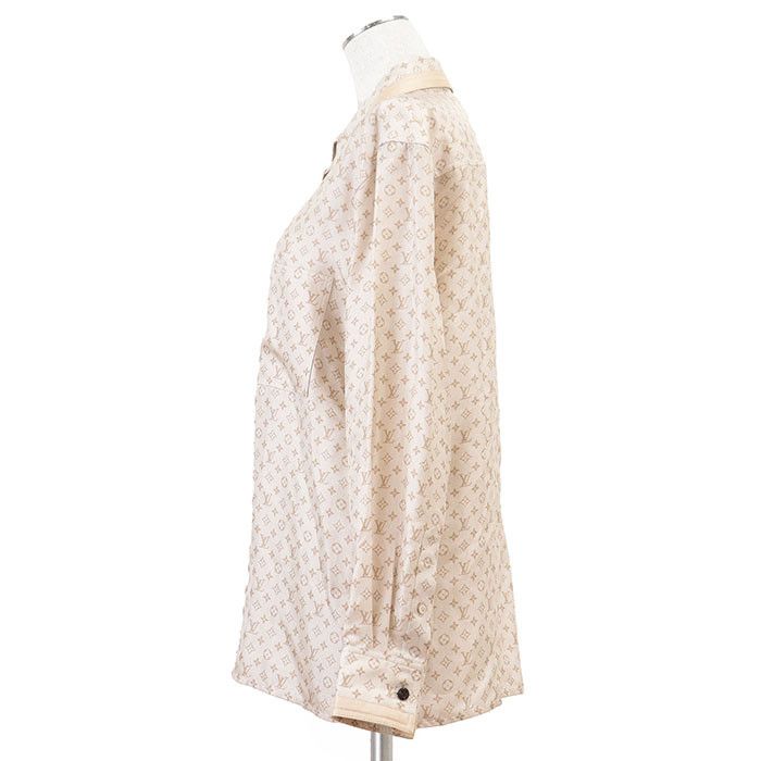 Louis Vuitton Louis Vuitton Louis Vuitton Monogram Silk Shirt Others Tops DUTY FREE for USA Size ONE SIZE - 13 Thumbnail