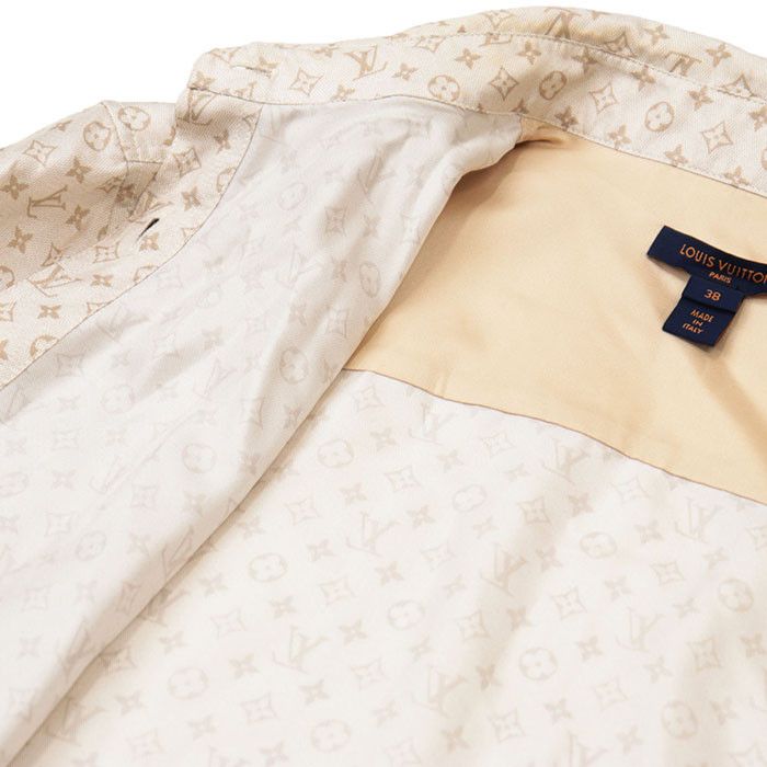 Louis Vuitton Louis Vuitton Louis Vuitton Monogram Silk Shirt Others Tops DUTY FREE for USA Size ONE SIZE - 17 Thumbnail