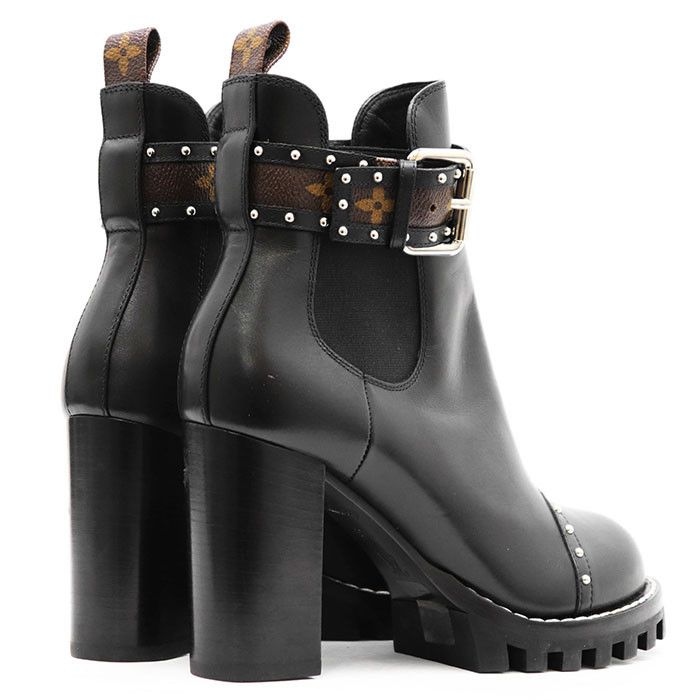 Louis Vuitton Louis Vuitton Louis Vuitton Star Trail Line Leather Ankle Boots Leather Shoes DUTY FREE for USA Size ONE SIZE - 7 Thumbnail
