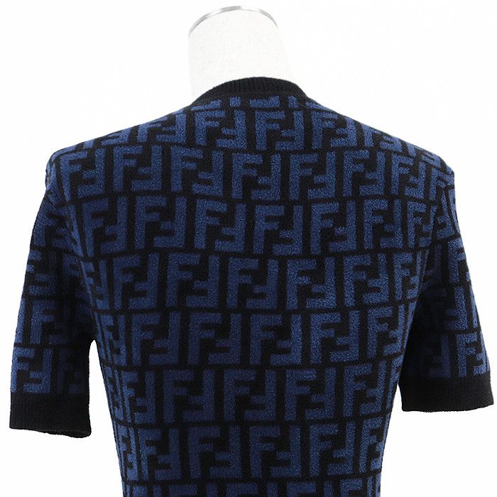 Fendi Fendi Fendi FF Zucca Micro Pile Jacquard Dress Others Dresses DUTY FREE for USA Size ONE SIZE - 7 Thumbnail