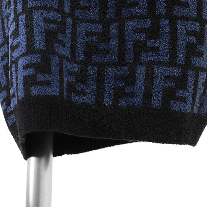 Fendi Fendi Fendi FF Zucca Micro Pile Jacquard Dress Others Dresses DUTY FREE for USA Size ONE SIZE - 3 Thumbnail