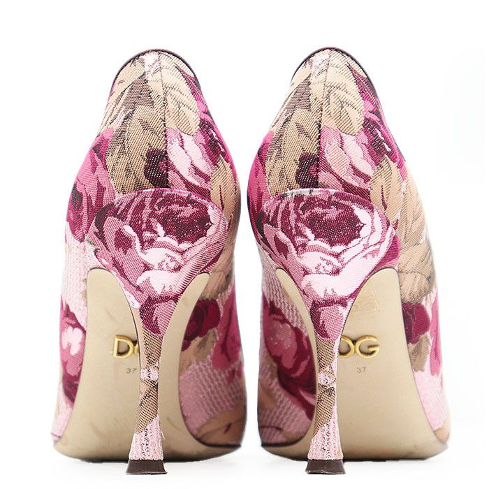 Dolce & Gabbana Dolce & Gabbana Dolce&Gabbana Floral Jacquard Pumps Others Shoes DUTY FREE for USA Size ONE SIZE - 4 Thumbnail