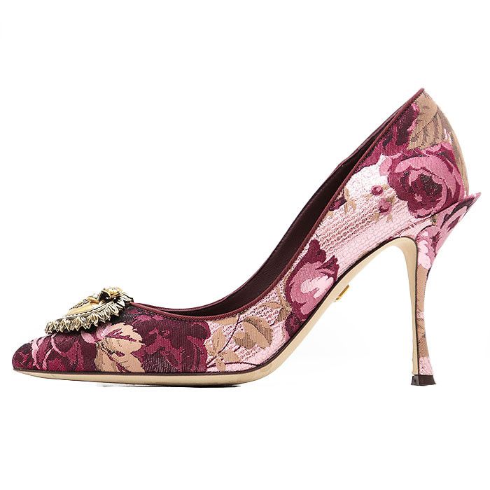 Dolce & Gabbana Dolce & Gabbana Dolce&Gabbana Floral Jacquard Pumps Others Shoes DUTY FREE for USA Size ONE SIZE - 3 Thumbnail