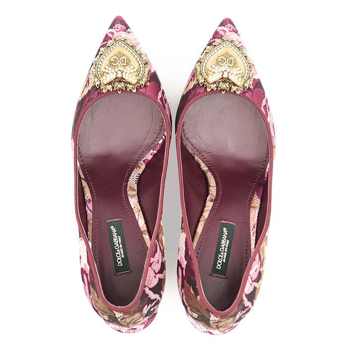 Dolce & Gabbana Dolce & Gabbana Dolce&Gabbana Floral Jacquard Pumps Others Shoes DUTY FREE for USA Size ONE SIZE - 7 Thumbnail
