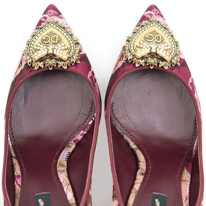 Dolce & Gabbana Dolce & Gabbana Dolce&Gabbana Floral Jacquard Pumps Others Shoes DUTY FREE for USA Size ONE SIZE - 13 Thumbnail