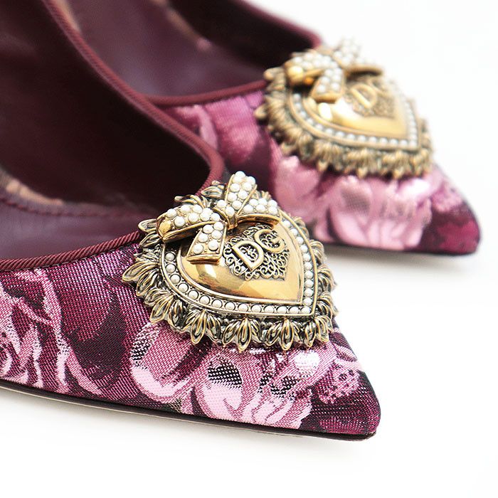 Dolce & Gabbana Dolce & Gabbana Dolce&Gabbana Floral Jacquard Pumps Others Shoes DUTY FREE for USA Size ONE SIZE - 12 Thumbnail