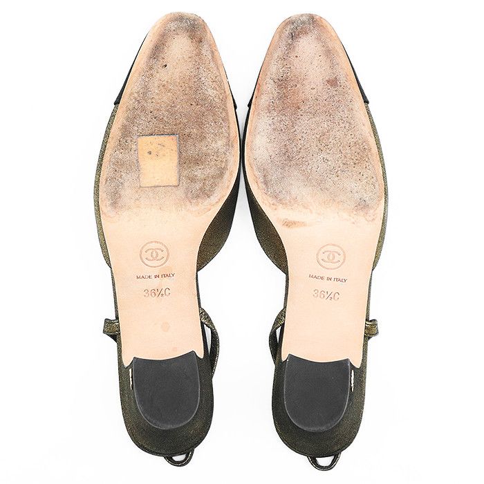 Chanel Chanel Chanel Slingback G31318 Leather Pumps Leather Shoes G31318 DUTY FREE for USA Size ONE SIZE - 8 Thumbnail