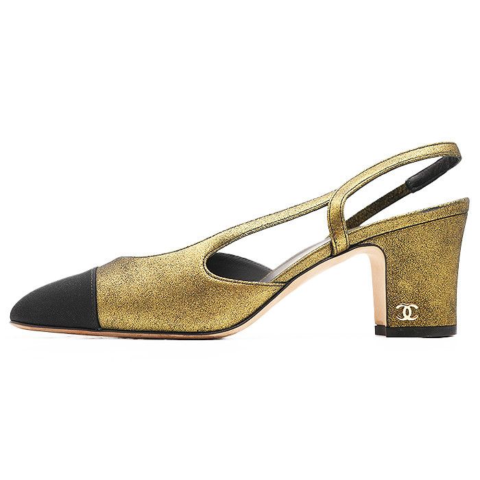 Chanel Chanel Chanel Slingback G31318 Leather Pumps Leather Shoes G31318 DUTY FREE for USA Size ONE SIZE - 2 Thumbnail