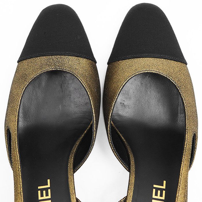 Chanel Chanel Chanel Slingback G31318 Leather Pumps Leather Shoes G31318 DUTY FREE for USA Size ONE SIZE - 13 Thumbnail