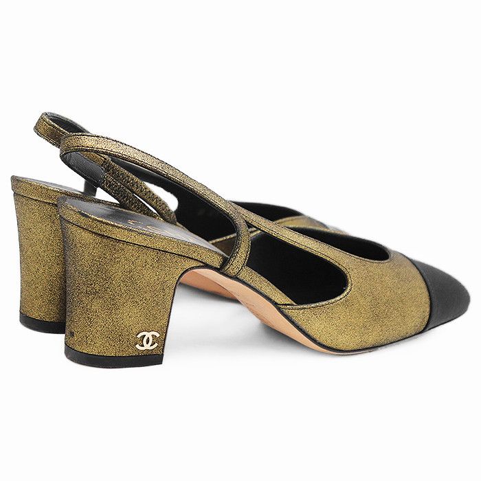 Chanel Chanel Chanel Slingback G31318 Leather Pumps Leather Shoes G31318 DUTY FREE for USA Size ONE SIZE - 14 Thumbnail