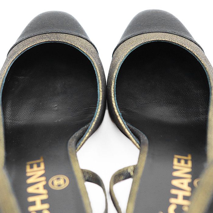 Chanel Chanel Chanel Slingback G31318 Leather Pumps Leather Shoes G31318 DUTY FREE for USA Size ONE SIZE - 6 Thumbnail