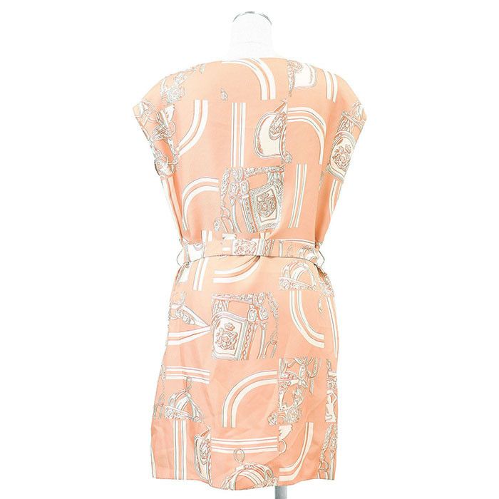 Hermes Hermes Hermes En Desordre Finesse Silk Dress36 Others Dresses DUTY FREE for USA Size ONE SIZE - 6 Thumbnail