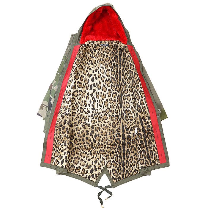Dolce & Gabbana Dolce & Gabbana Dolce&Gabbana Devotion Cotton Coat Cotton Outerwear DUTY FREE for USA Size ONE SIZE - 7 Thumbnail