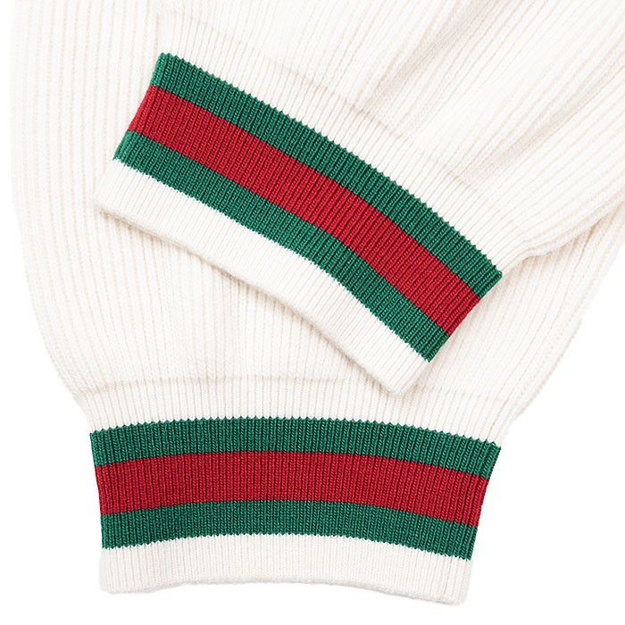 Gucci Gucci Gucci Sheer Line Web Stripe Wool Knit Pants Cotton Bottoms DUTY FREE for USA Size ONE SIZE - 5 Thumbnail
