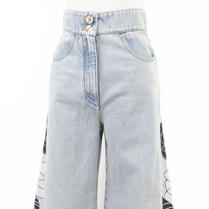 Chanel Chanel Chanel P70188 Cotton Denim Pants Cotton Jeans P70188 DUTY FREE for USA Size ONE SIZE - 12 Thumbnail