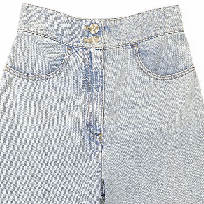 Chanel Chanel Chanel P70188 Cotton Denim Pants Cotton Jeans P70188 DUTY FREE for USA Size ONE SIZE - 11 Thumbnail