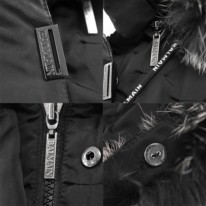 Other Other Balmain Fox Fur Down 2way Jacket Others Outerwear YF101-75F DUTY FREE for USA Size ONE SIZE - 9 Thumbnail