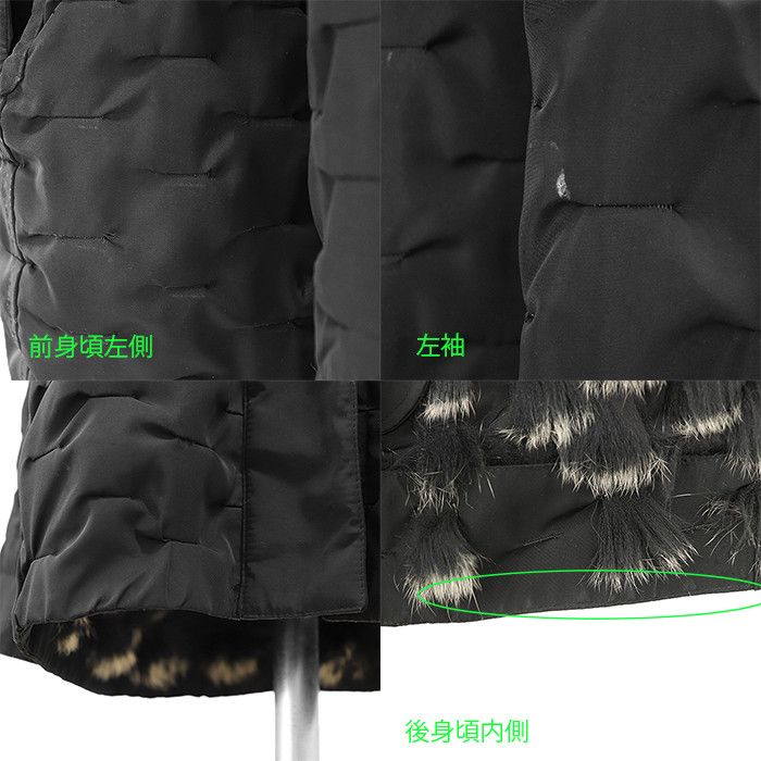 Other Other Balmain Fox Fur Down 2way Jacket Others Outerwear YF101-75F DUTY FREE for USA Size ONE SIZE - 8 Thumbnail