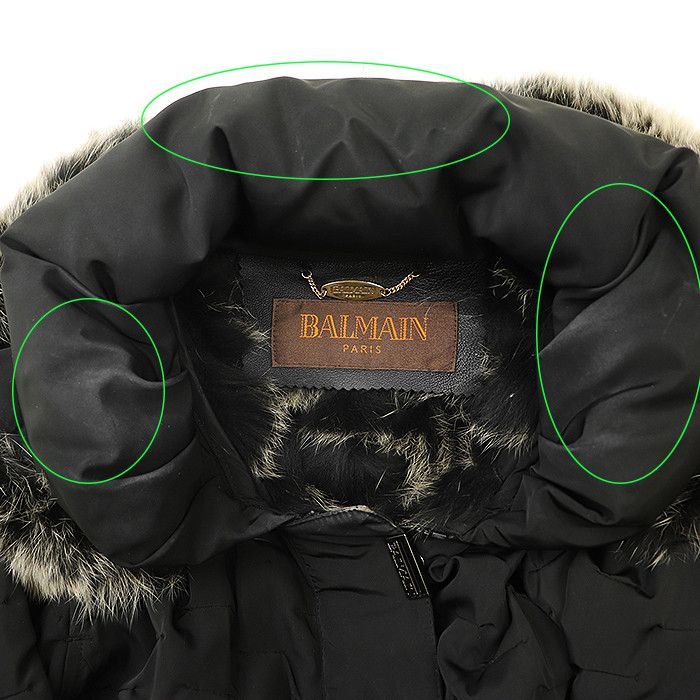 Other Other Balmain Fox Fur Down 2way Jacket Others Outerwear YF101-75F DUTY FREE for USA Size ONE SIZE - 5 Thumbnail