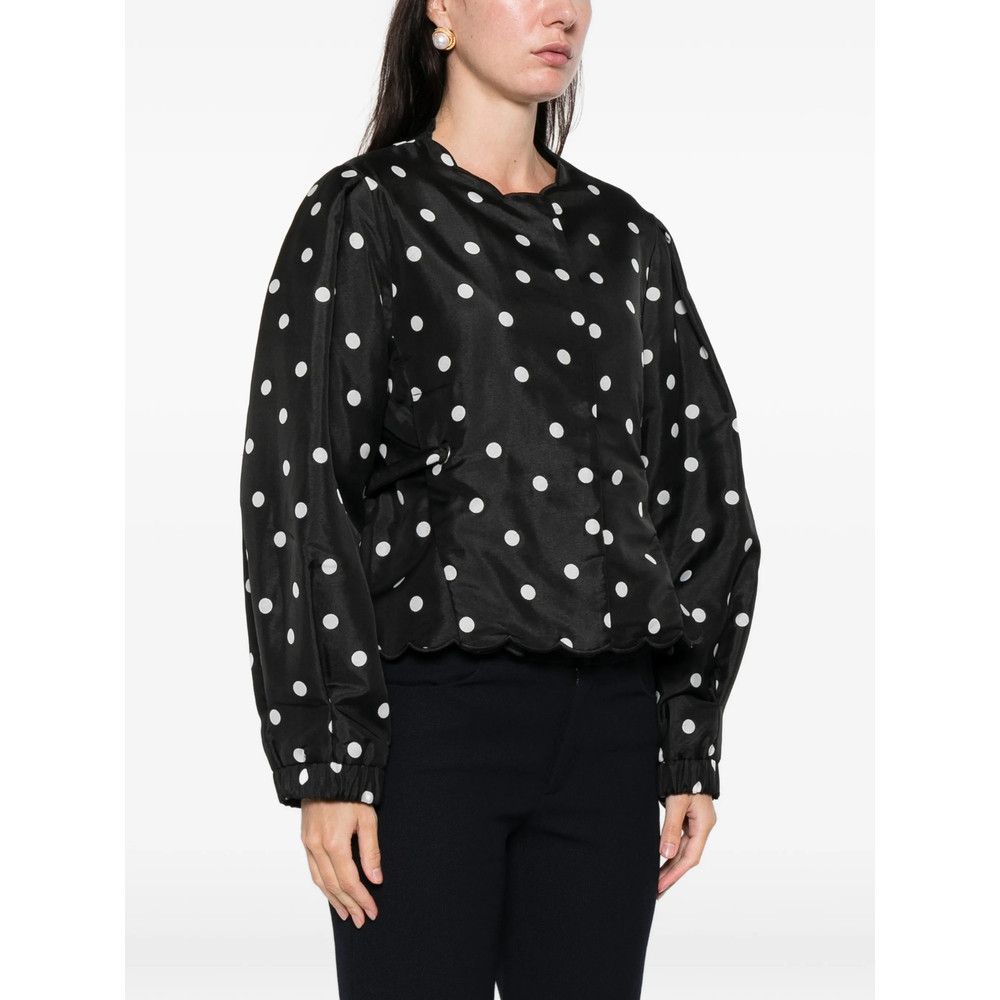 Stine Goya Stine Goya BLACK Jackets - Cropped Jackets Size XS / US 0-2 / IT 36-38 - 2 Thumbnail