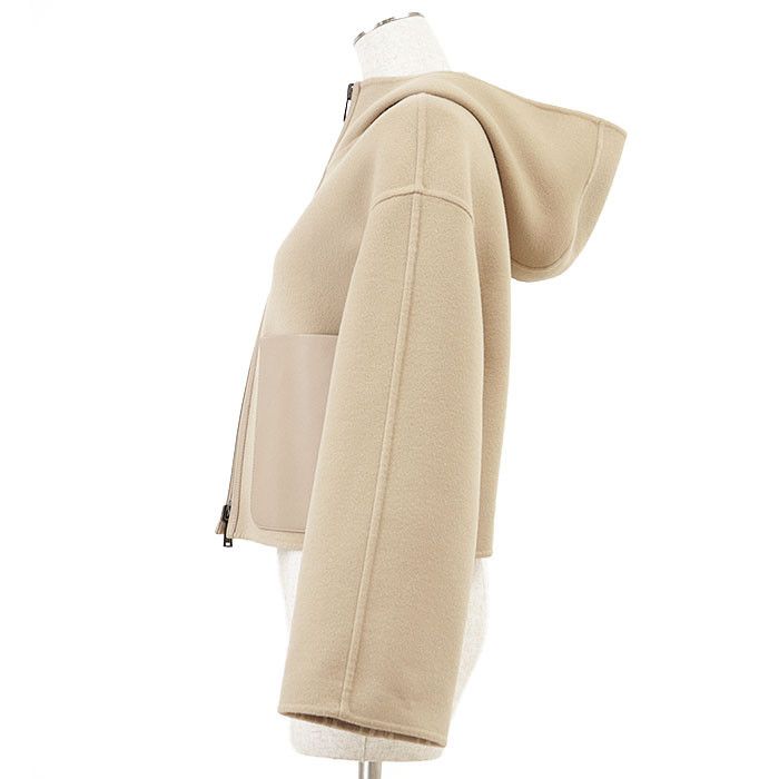 Fendi Fendi Fendi Reversible Wool Melton Jacket Leather Outerwear FJ6993 DUTY FREE for USA Size ONE SIZE - 16 Thumbnail