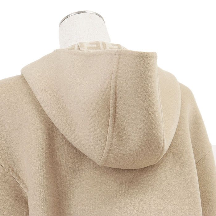 Fendi Fendi Fendi Reversible Wool Melton Jacket Leather Outerwear FJ6993 DUTY FREE for USA Size ONE SIZE - 17 Thumbnail