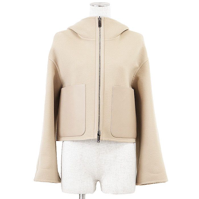 Fendi Fendi Fendi Reversible Wool Melton Jacket Leather Outerwear FJ6993 DUTY FREE for USA Size ONE SIZE - 2 Thumbnail