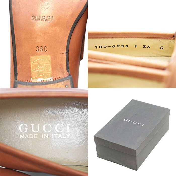 Gucci Gucci Gucci Horsebit Leather Loafer Leather Shoes 100-0255 DUTY FREE for USA Size ONE SIZE - 10 Thumbnail