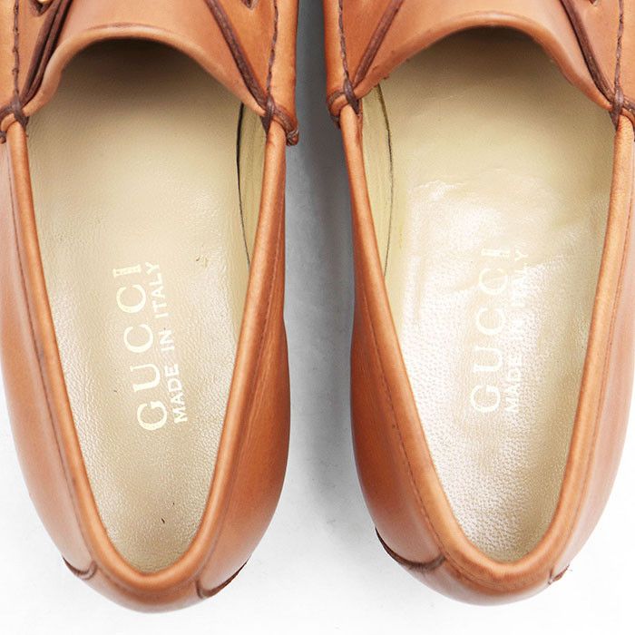 Gucci Gucci Gucci Horsebit Leather Loafer Leather Shoes 100-0255 DUTY FREE for USA Size ONE SIZE - 15 Thumbnail