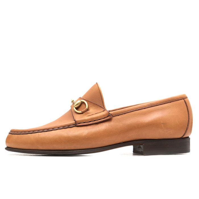 Gucci Gucci Gucci Horsebit Leather Loafer Leather Shoes 100-0255 DUTY FREE for USA Size ONE SIZE - 3 Thumbnail