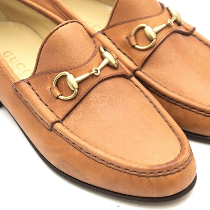 Gucci Gucci Gucci Horsebit Leather Loafer Leather Shoes 100-0255 DUTY FREE for USA Size ONE SIZE - 11 Thumbnail