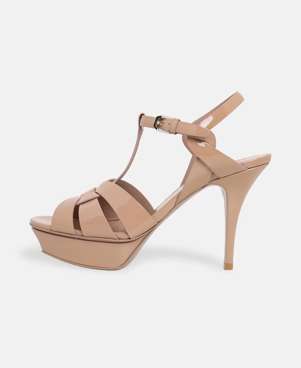 Saint Laurent Paris Vernice Heeled sandals Size US 8.5 / IT 38.5 - 4 Thumbnail