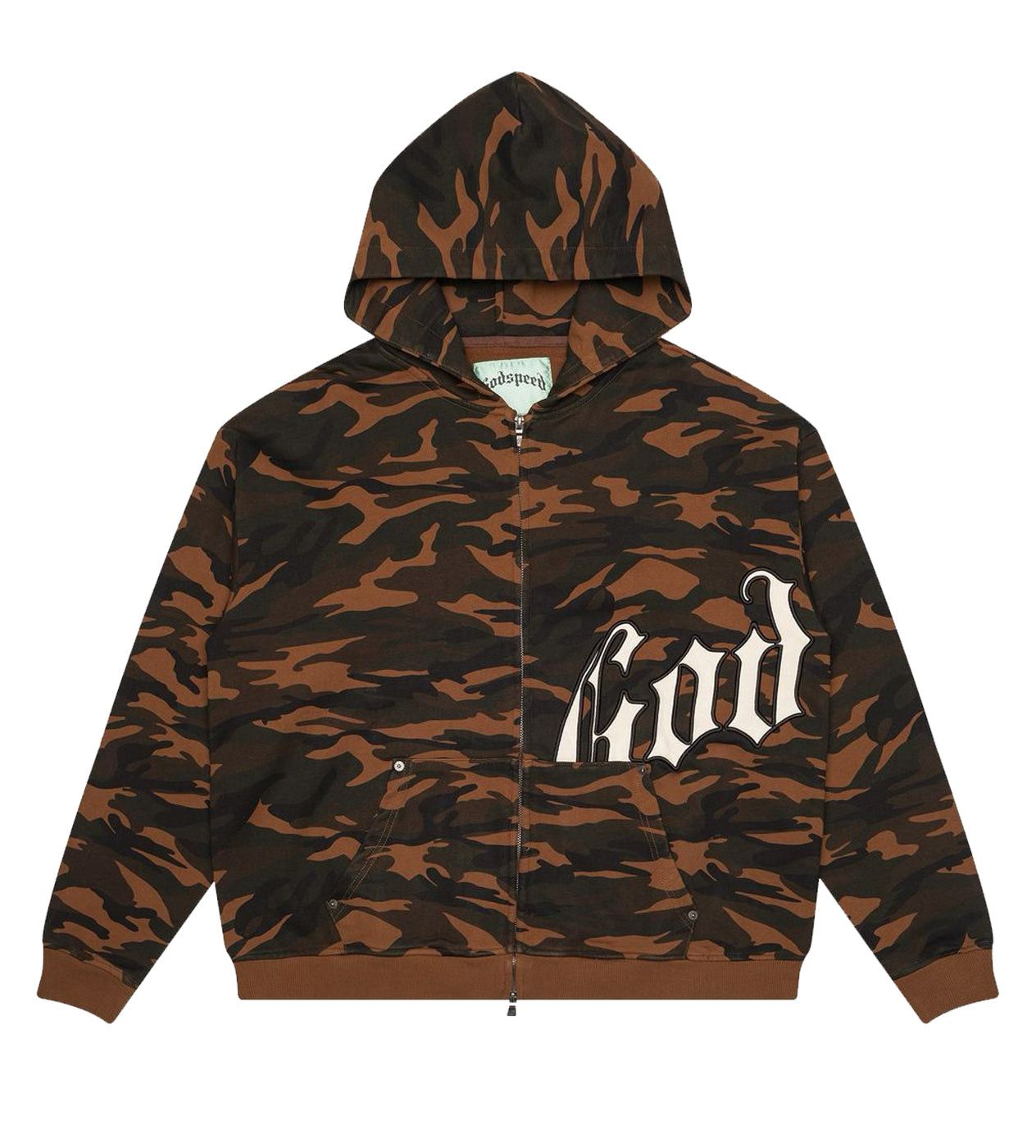 Godspeed OG Logo Sweatsuit Brown/Camo Size US M / EU 48-50 / 2 - 2 Thumbnail