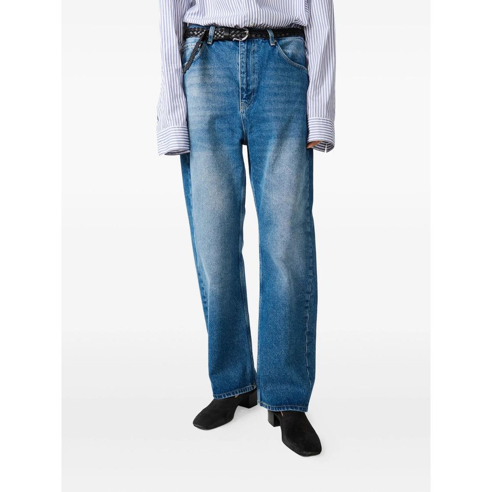 Studio Nicholson Studio Nicholson BLUE Denim - Straight-Leg Jeans Size 30" / US 8 / IT 44 - 3 Thumbnail