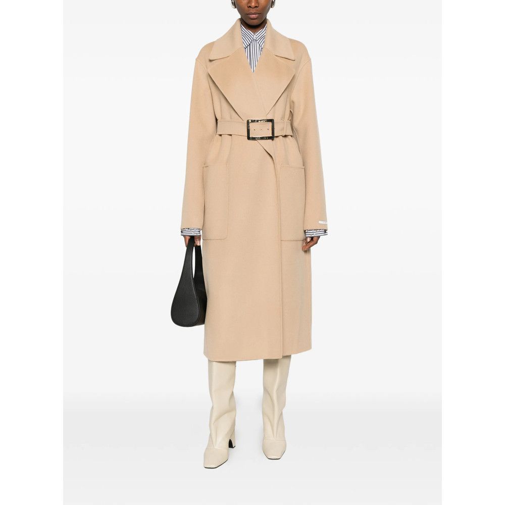 Sportmax Sportmax NEUTRALS Coats - Double Breasted & Peacoats Size S / US 4 / IT 40 - 3 Thumbnail
