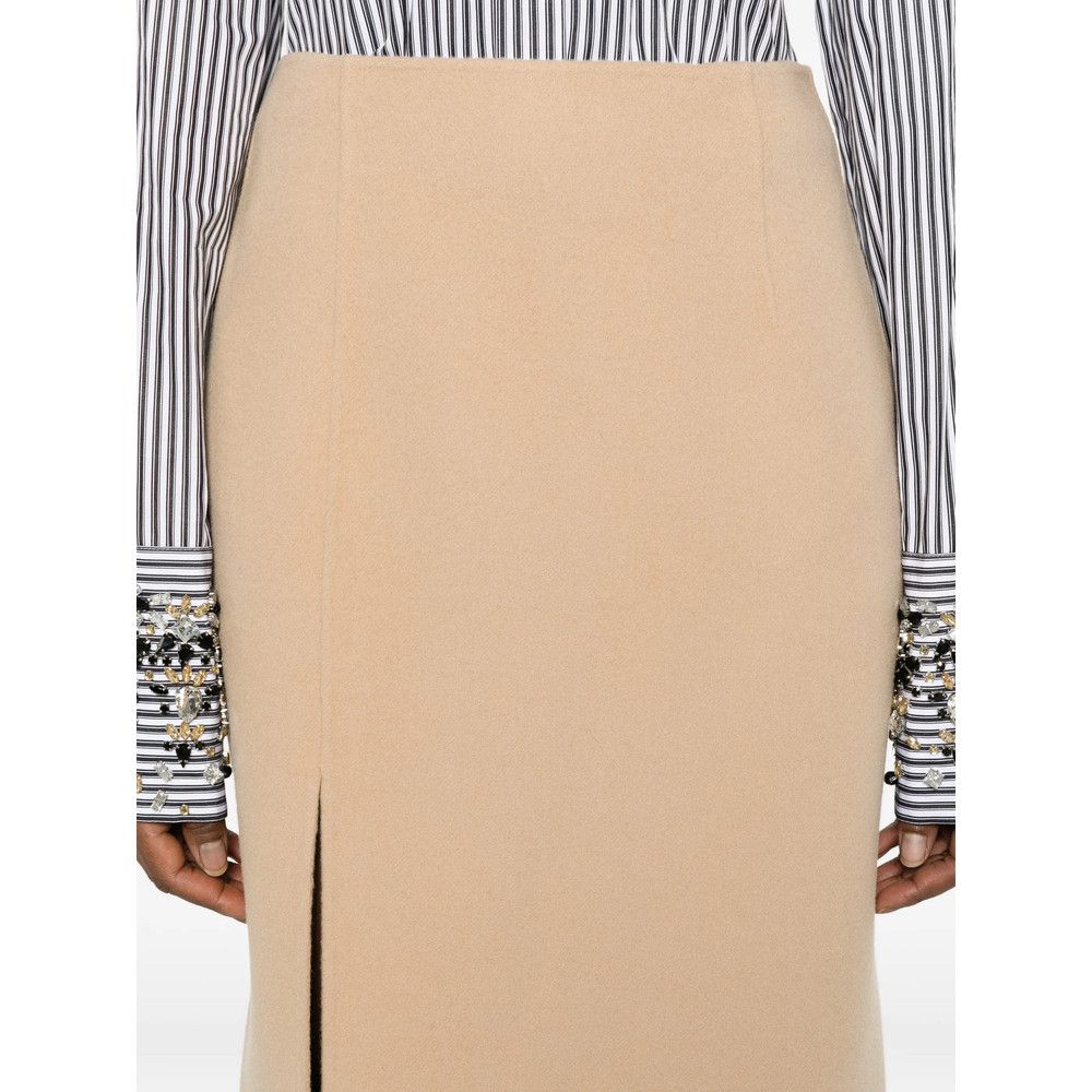 Sportmax Sportmax NEUTRALS Skirts - Pencil Skirts Size 26" / US 2 / IT 38 - 3 Thumbnail