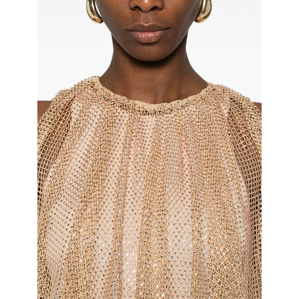 Sportmax Sportmax GOLD Tops - Vests & Tank Tops Size S / US 4 / IT 40 - 4 Thumbnail