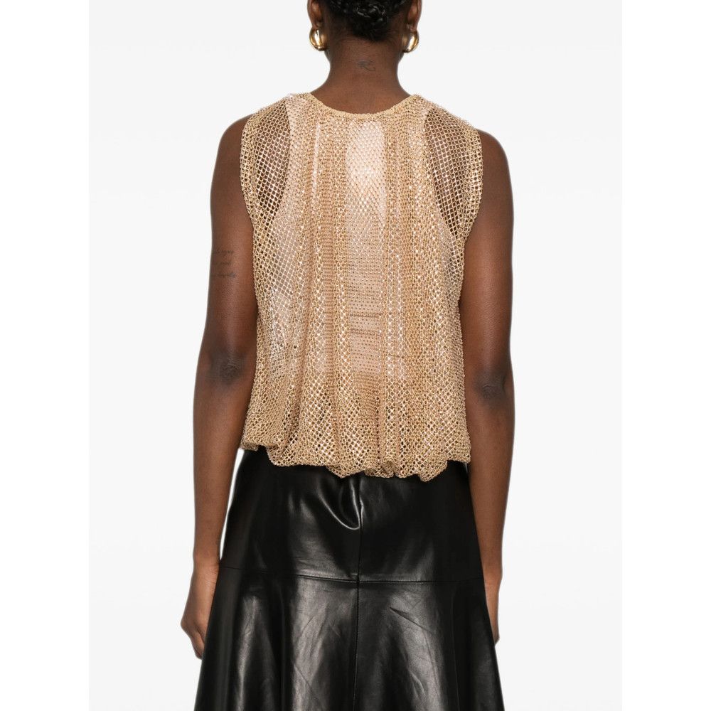 Sportmax Sportmax GOLD Tops - Vests & Tank Tops Size S / US 4 / IT 40 - 5 Thumbnail