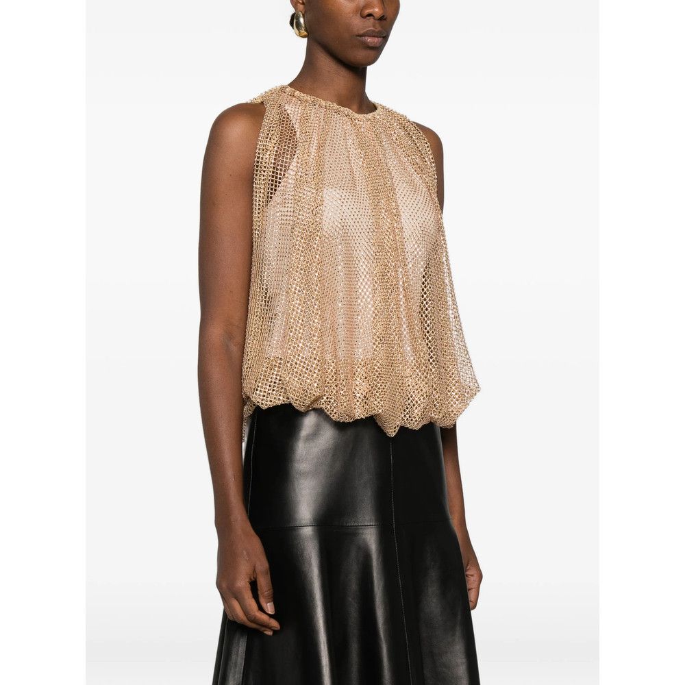 Sportmax Sportmax GOLD Tops - Vests & Tank Tops Size S / US 4 / IT 40 - 2 Thumbnail