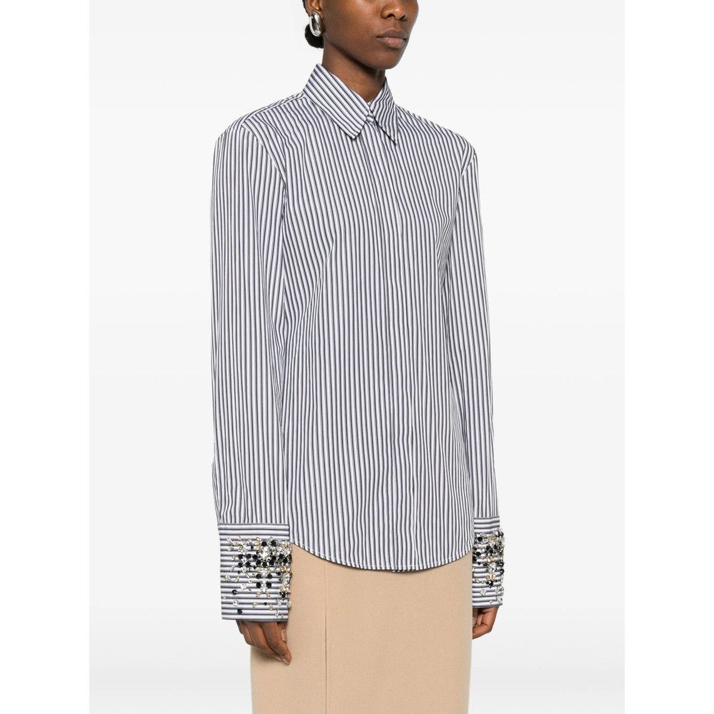 Sportmax Sportmax WHITE Tops - Shirts Size M / US 6-8 / IT 42-44 - 3 Thumbnail