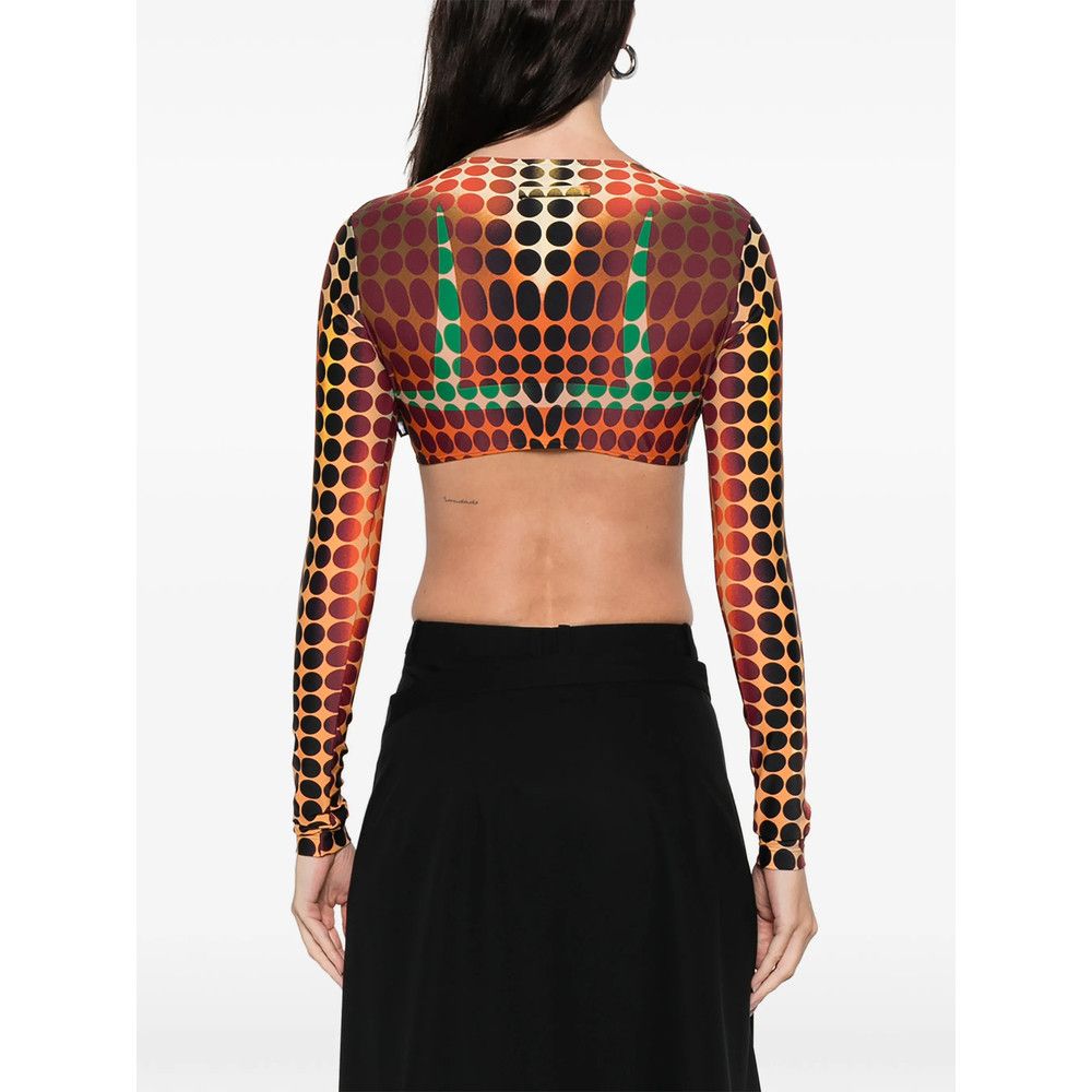 Jean Paul Gaultier Jean Paul Gaultier ORANGE Tops - T-shirts & Jerseys Size S / US 4 / IT 40 - 4 Thumbnail