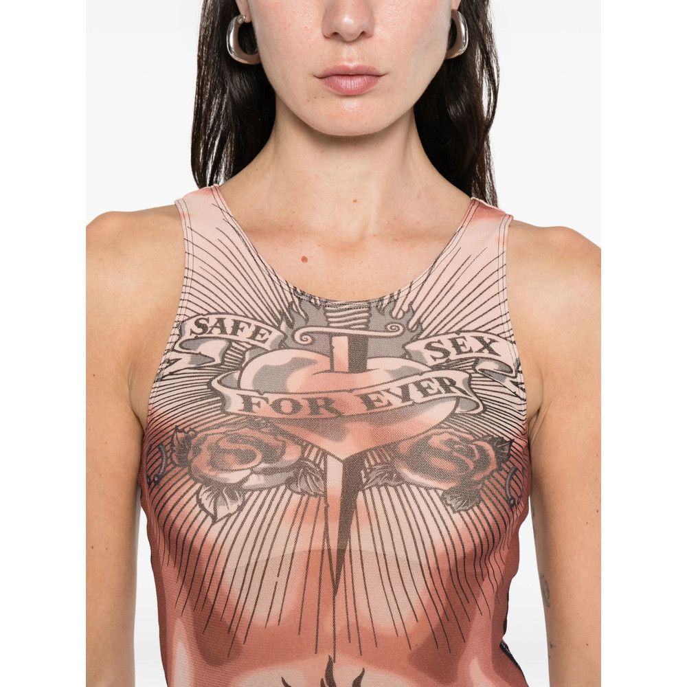 Jean Paul Gaultier Jean Paul Gaultier NEUTRALS Tops - Vests & Tank Tops Size S / US 4 / IT 40 - 3 Thumbnail
