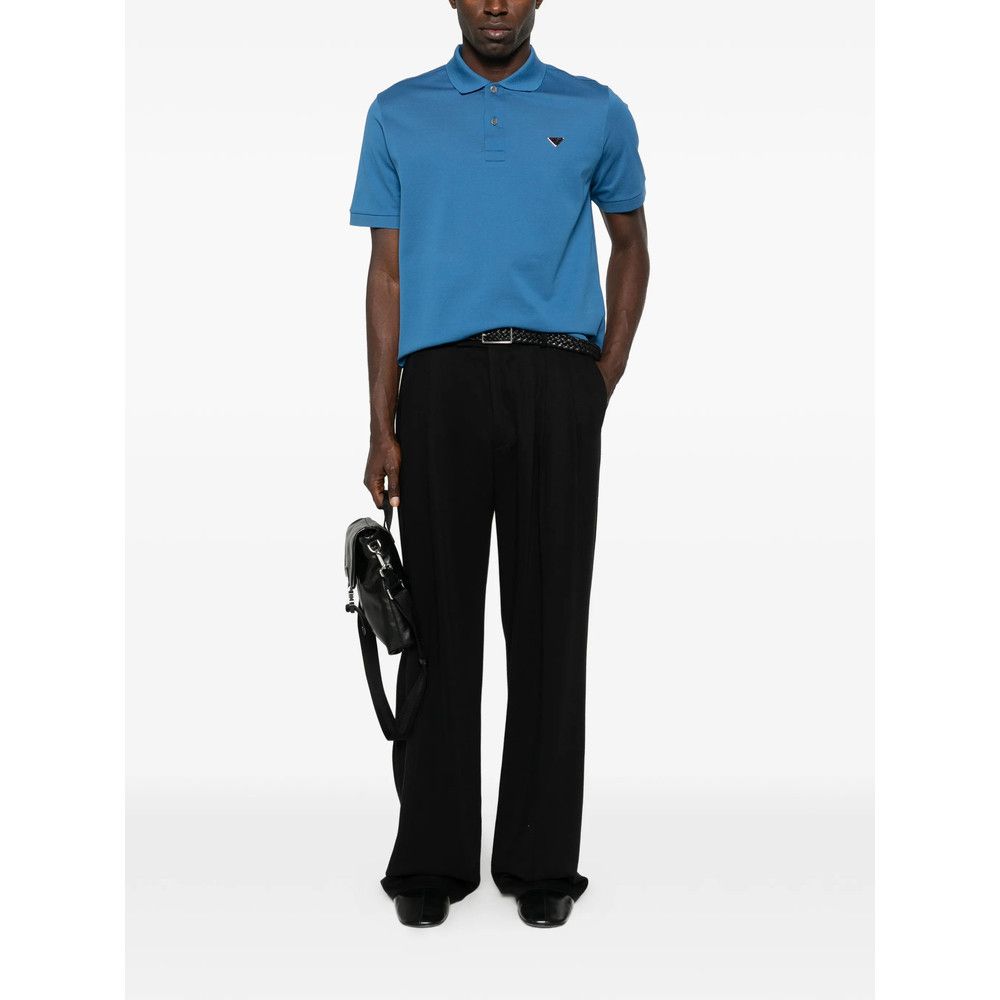Prada Prada BLUE Polo Shirts Size US M / EU 48-50 / 2 - 3 Thumbnail