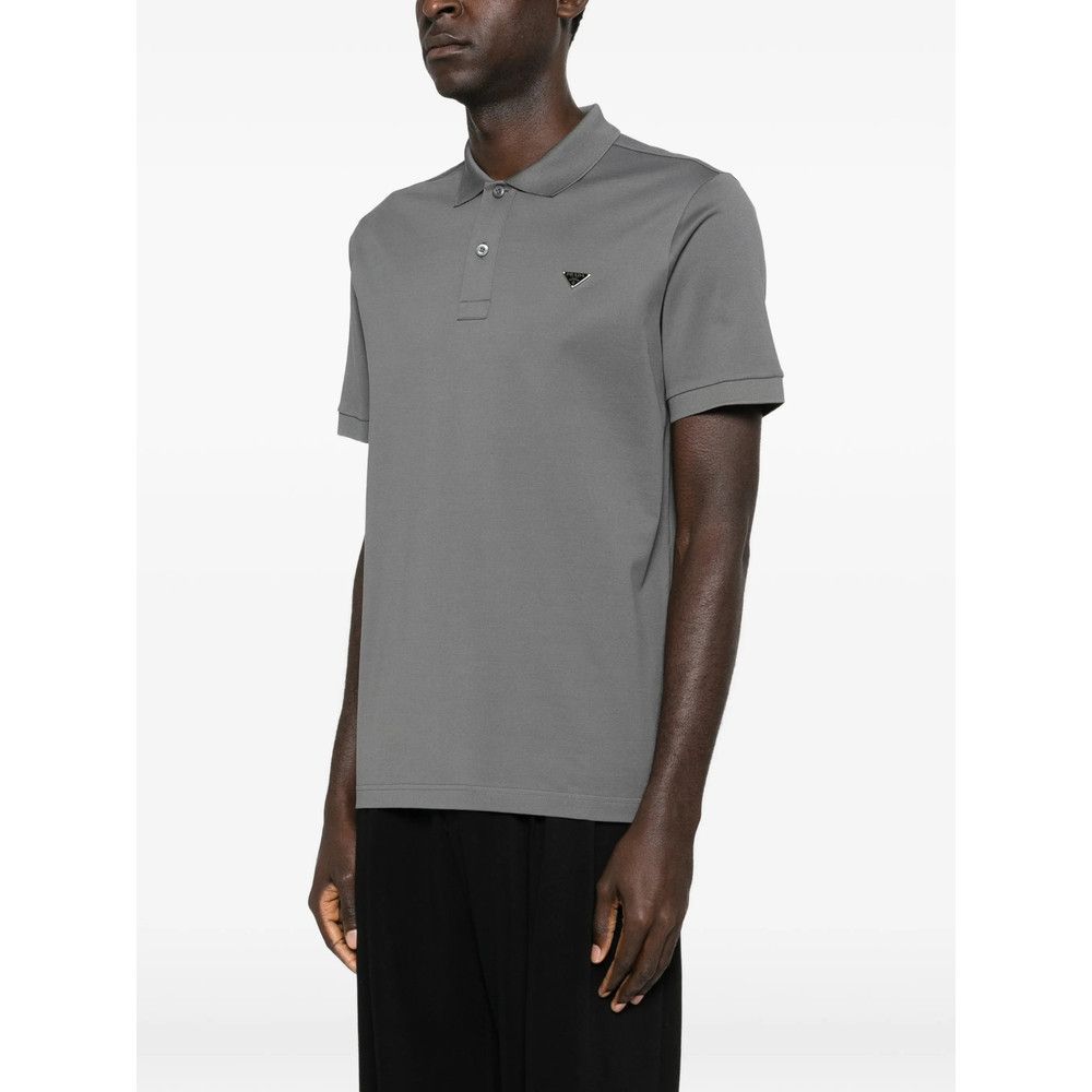 Prada Prada GREY Polo Shirts Size US M / EU 48-50 / 2 - 4 Thumbnail