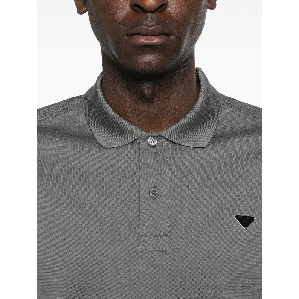 Prada Prada GREY Polo Shirts Size US M / EU 48-50 / 2 - 3 Thumbnail
