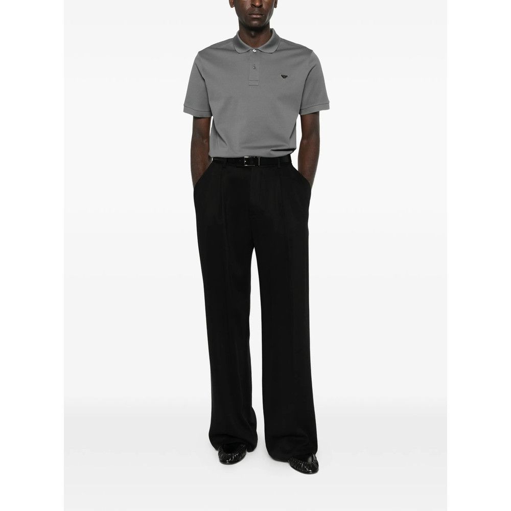 Prada Prada GREY Polo Shirts Size US M / EU 48-50 / 2 - 2 Thumbnail