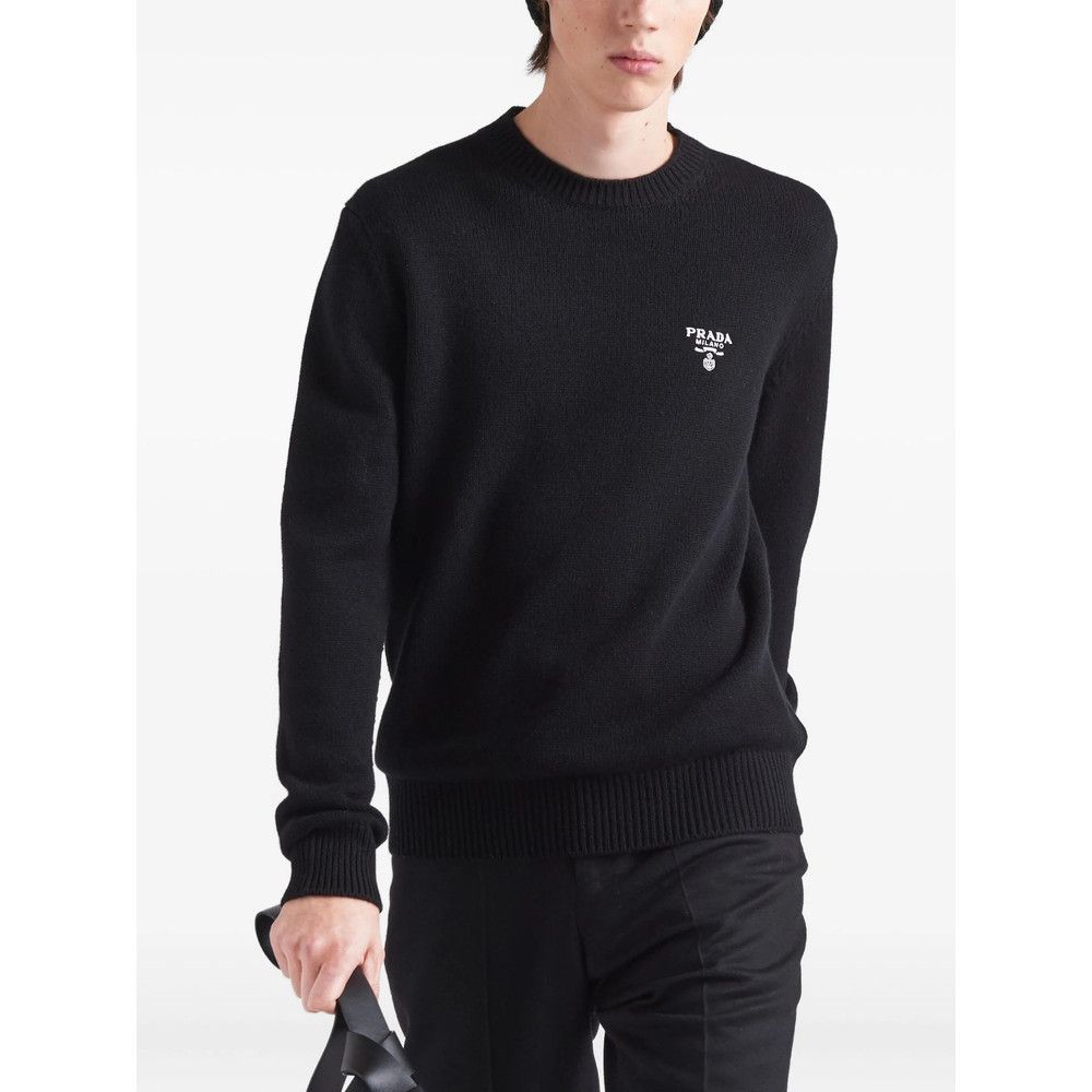 Prada Prada BLACK Sweaters & Knitwear - Jumpers Size US XXL / EU 58 / 5 - 2 Thumbnail