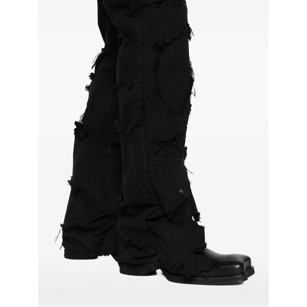 Who Decides War Who Decides War BLACK Denim - Regular & Straight-Leg Jeans Size US 36 / EU 52 - 4 Thumbnail