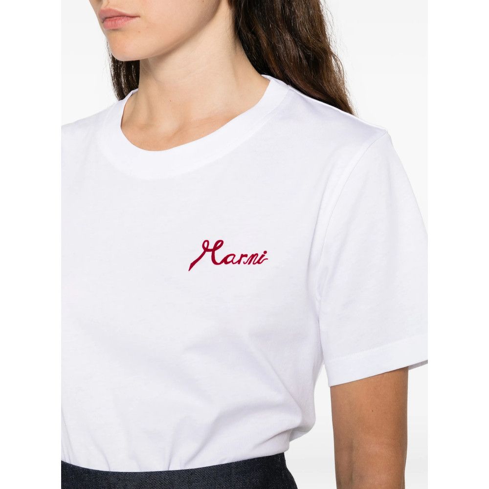 Marni Marni WHITE Tops - T-shirts & Jerseys Size S / US 4 / IT 40 - 4 Thumbnail