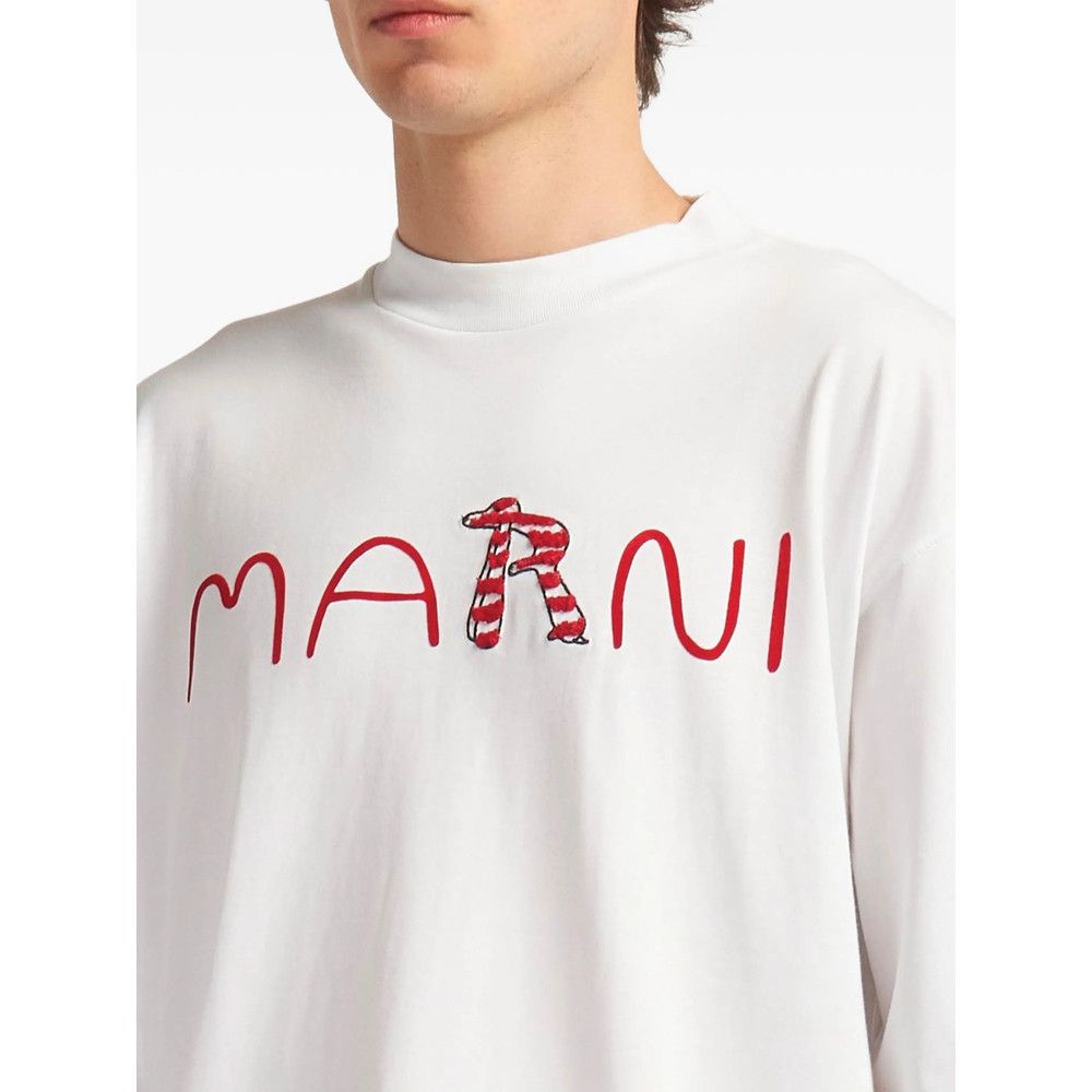 Marni Marni WHITE T-Shirts & Vests - T-Shirts Size US XL / EU 56 / 4 - 2 Thumbnail